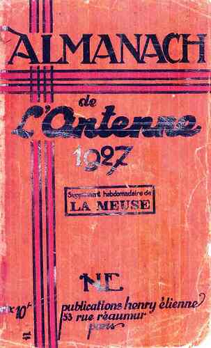 L'almanach de l'antenne 1927