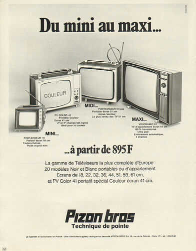 Pizon bross 1970