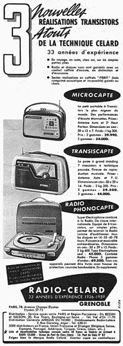 radio celard 1959