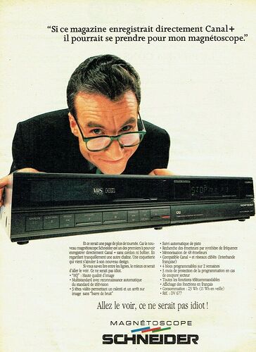 Schneider 1987 VHS