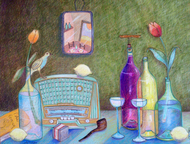 nature morte à la radio 7