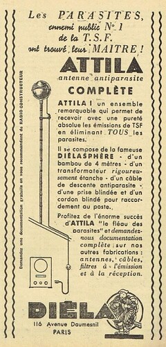 attila RADIO CONSTRUCTEUR N2 NOVEMBRE 1936