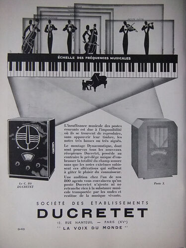 Ducretet 1933