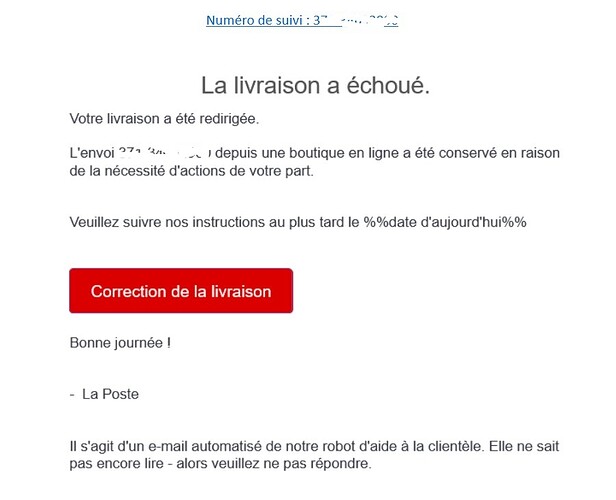 livraison bidon