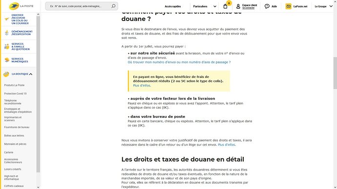la poste