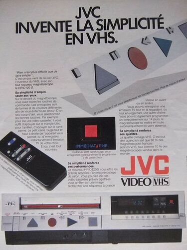 JVC VHS 1985