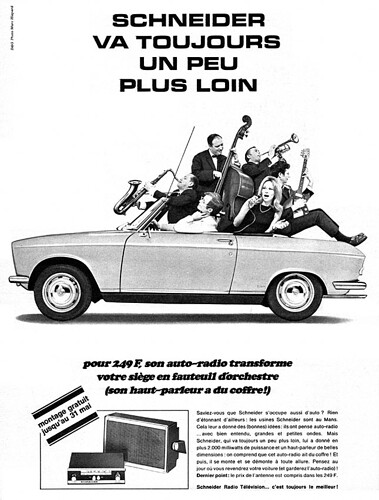 Schneider automobile 1967