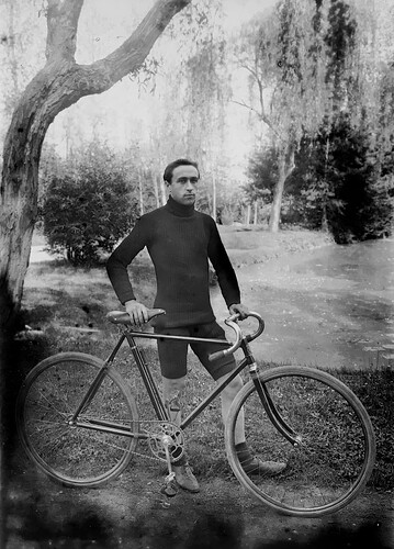 Ancienne Photo Sur Plaque De Verre - Vélo Enfant - Début XXe - France