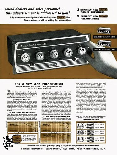 PUB GAMME LEAK 1957 2
