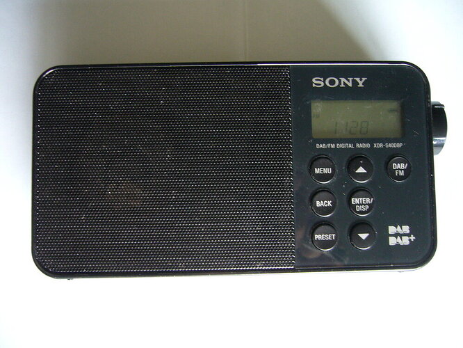 RADIO-T-SONY-FM-DAB-XDR-S40DBP