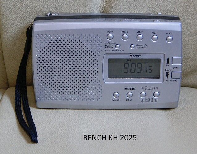 Bench KH 2025