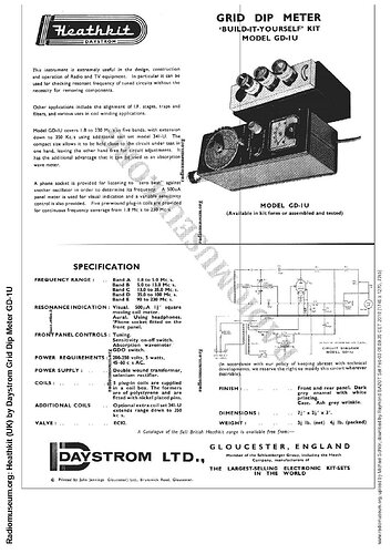 Heathkit GD lU