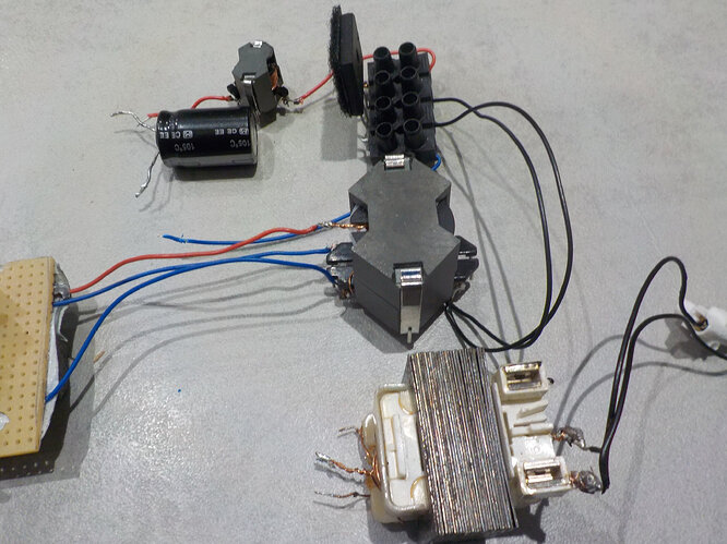 transfos, redress, filtr