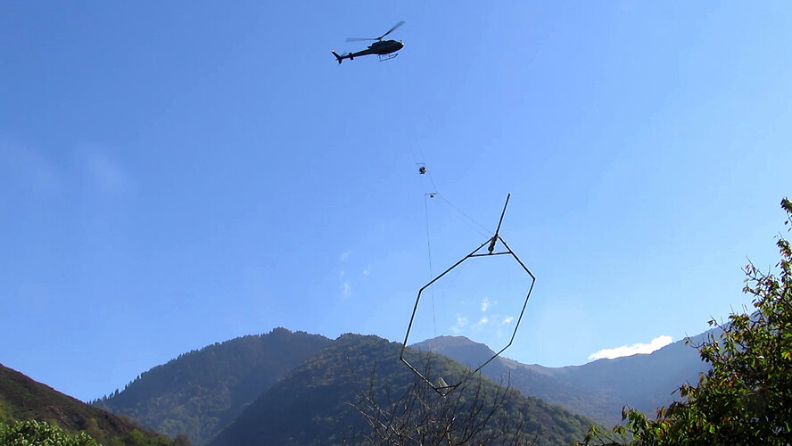 hélico + antenne'