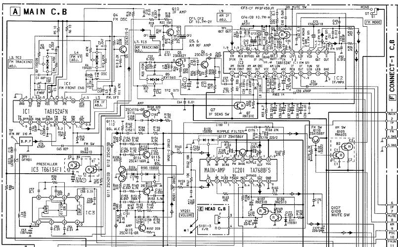 Aiwa_hs-j505 schéma radio