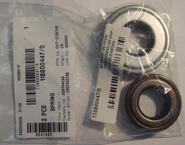 23 Recus 2 Joints vrac Pas Honda