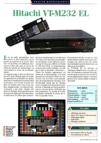 Dossier VHS HP 1824 1994-08