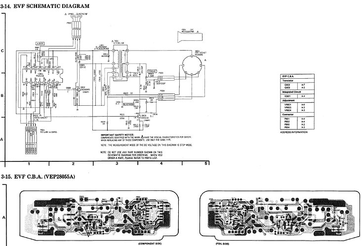 PANASONIC AG-455  S-VHS_AG455M_viewfinder  AN2515S
