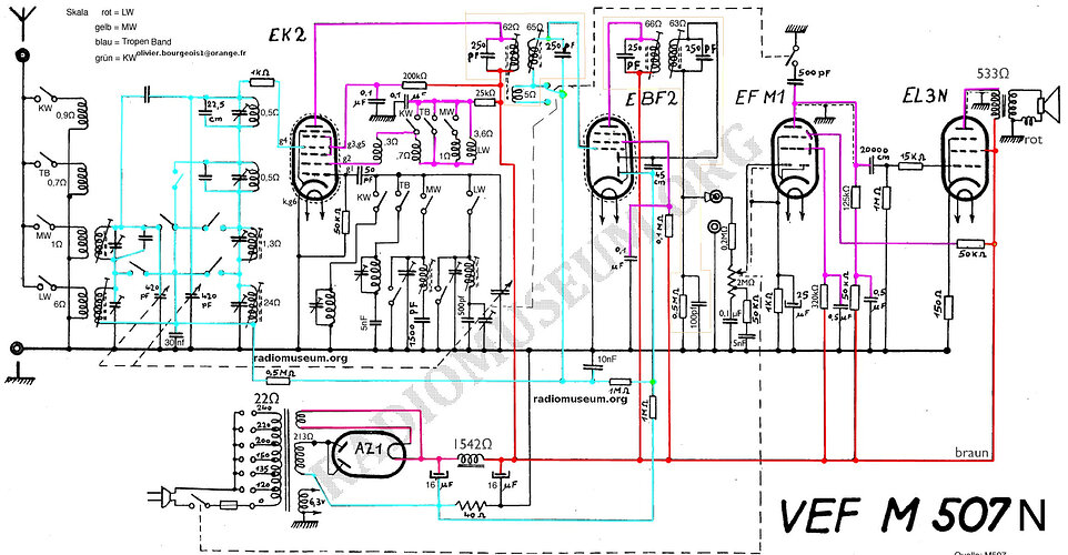 VEF M507N_schema