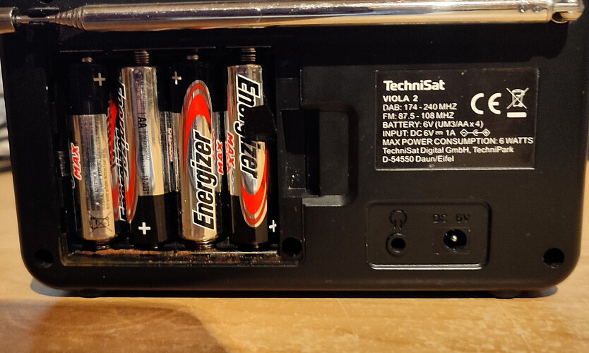 Technisat Viola 2 - le dos
