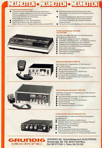 Grundig VCR4000 en VCR5000 forum