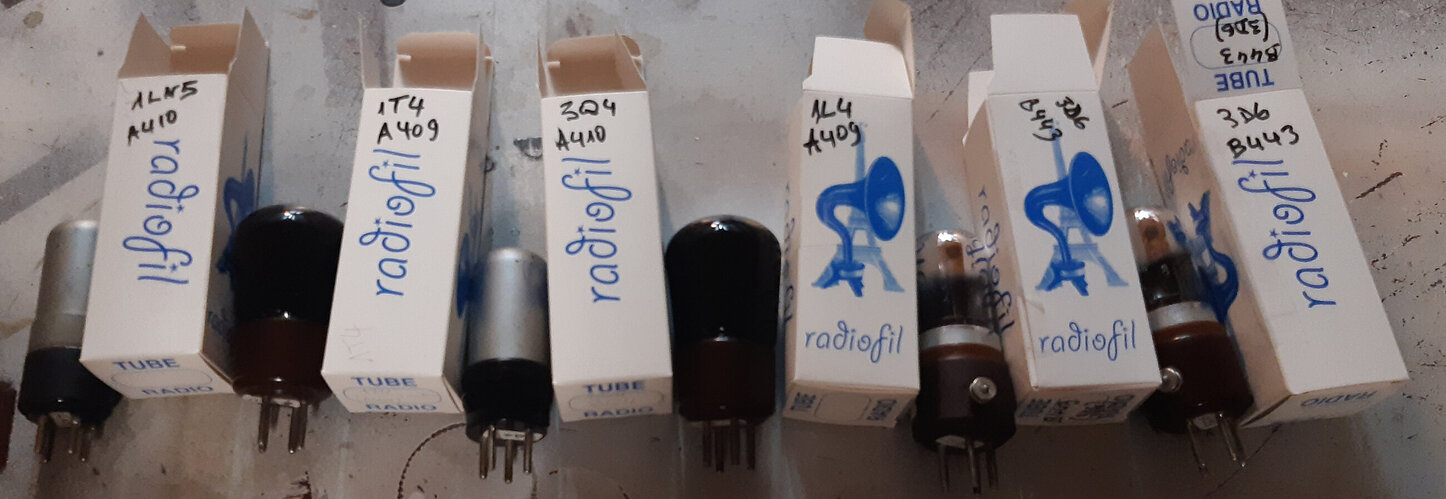 Erzatz tubes batterie