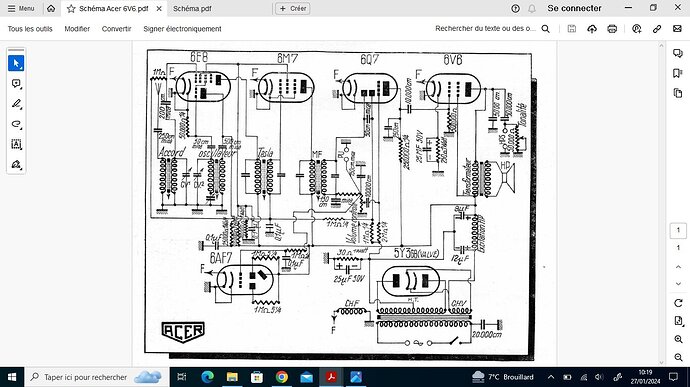 Schéma Acer 6V6