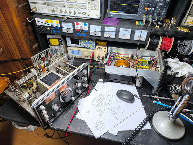 TRIO TS500 kenwood remis en état