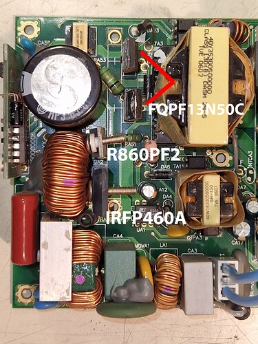 Transistor primaire