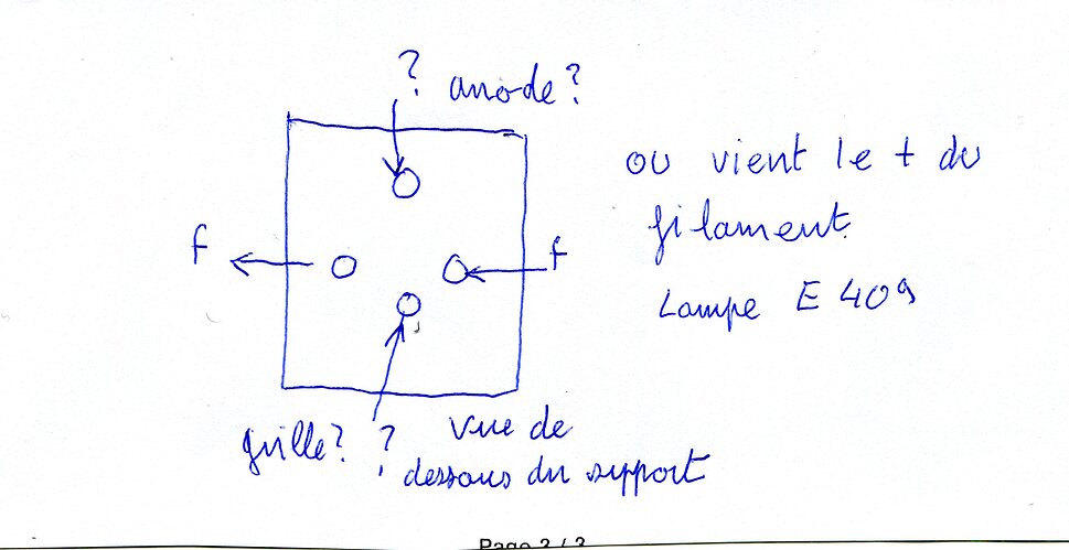 support lampe E409882