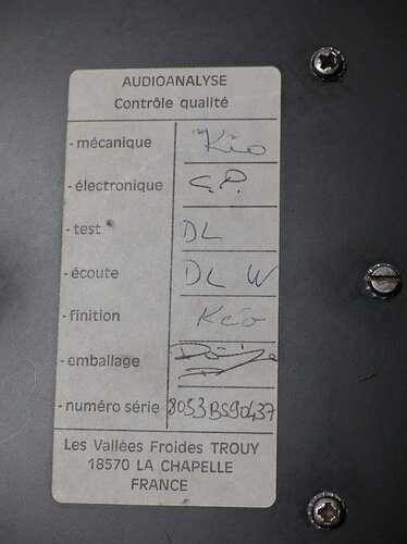 Audio analyse