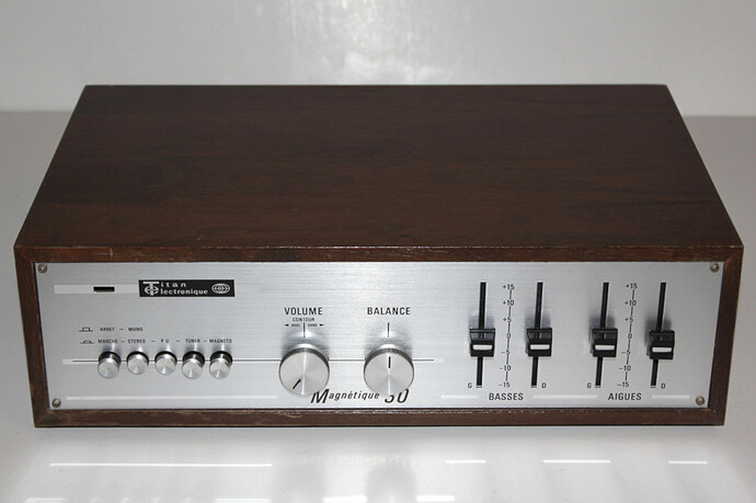Titan Electronique Magnétique 30 (2x15W, circa 1973)