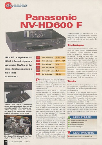 Dossier VHS HP1848 1996-08