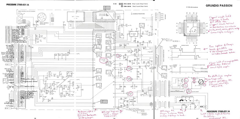 Schema equivalent VS 540