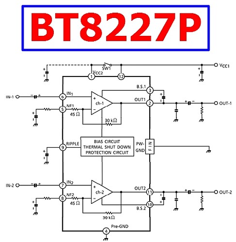 BT8227P-datasheet-pinout