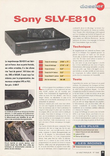 Dossier VHS HP1848 1996-11