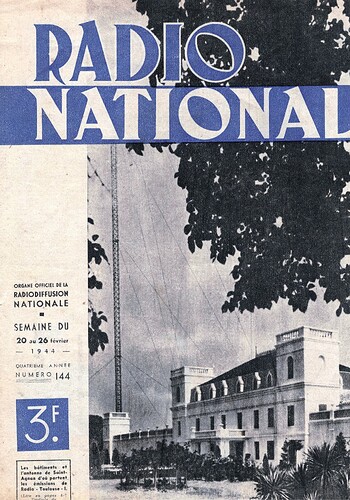 radio national 20 FEV 44 couverture bis