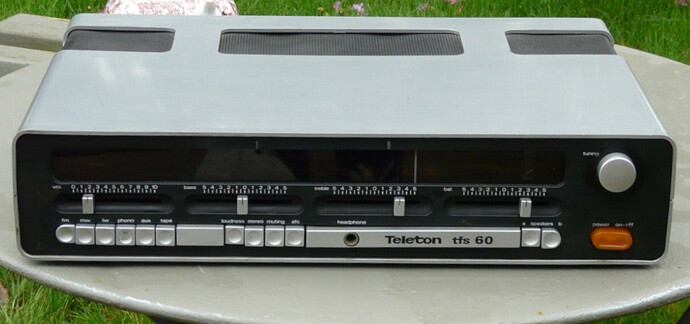 Teleton TFS-60 Receiver (1972) #l