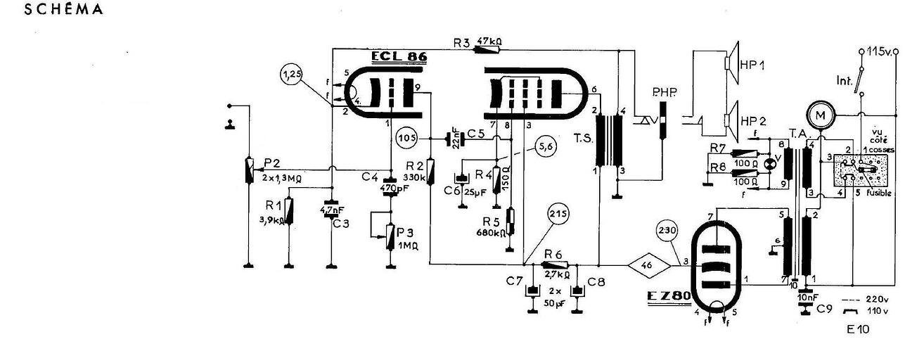 ECL86 sup tone