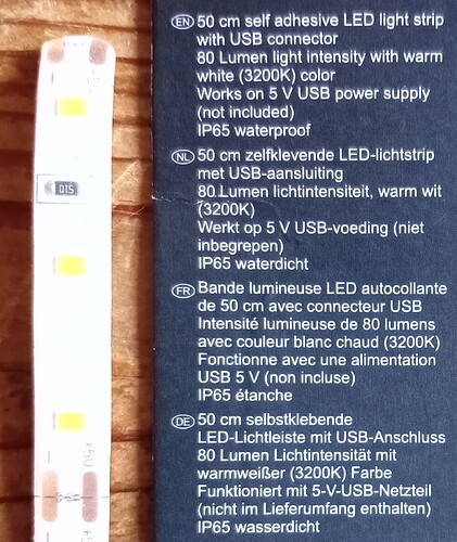USB LED STRIP txt