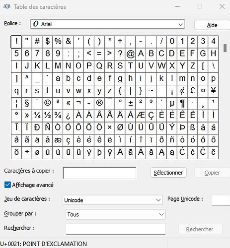 a