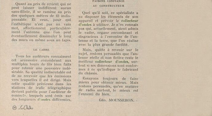 Les Ondes, 18 mai 1941''