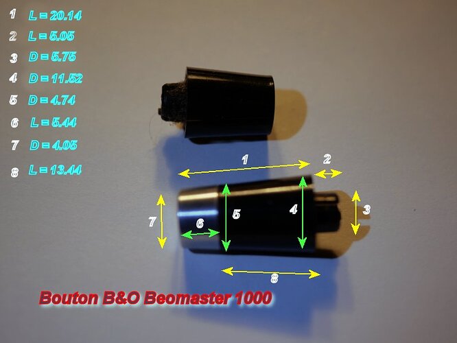 bouton B1000
