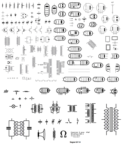 Composants pour  schemas