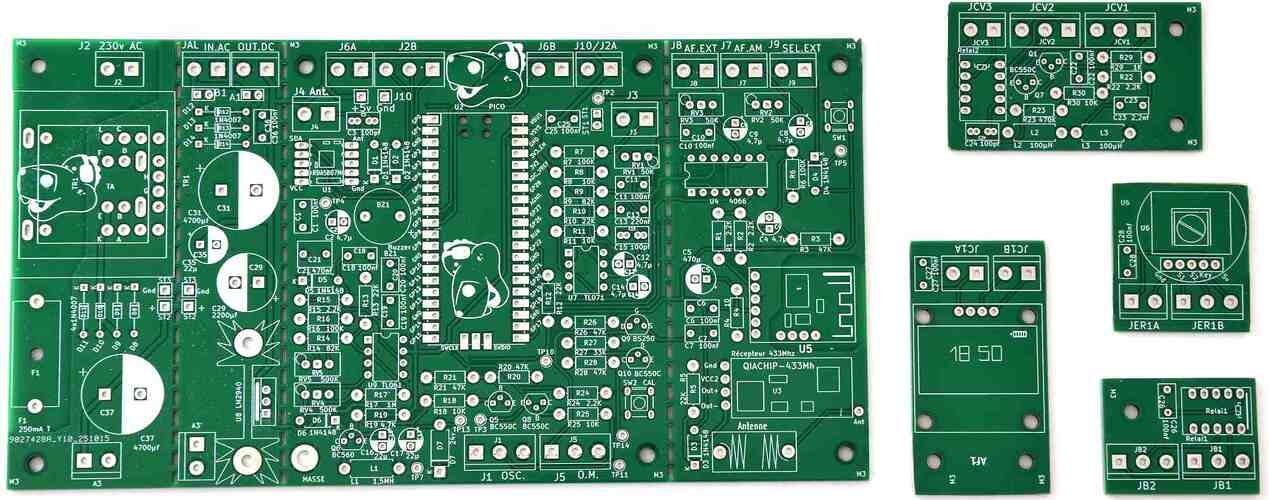 PCB proto 1 - Découpé - 1