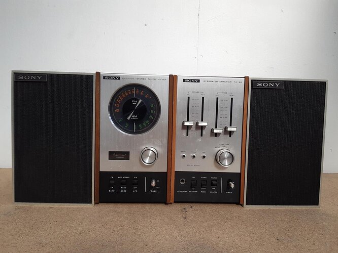 Sony TA-88 + ST-88 + SS-3005 (1973)
