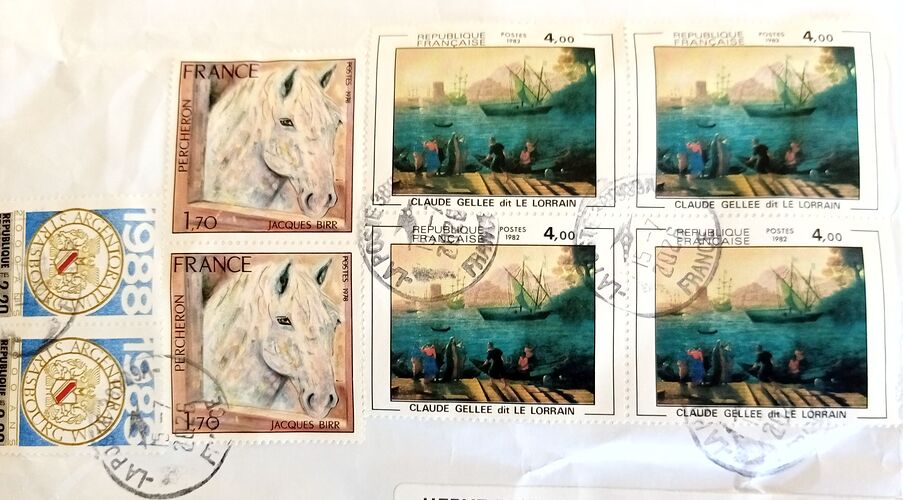 timbres Francs