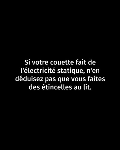 electricité