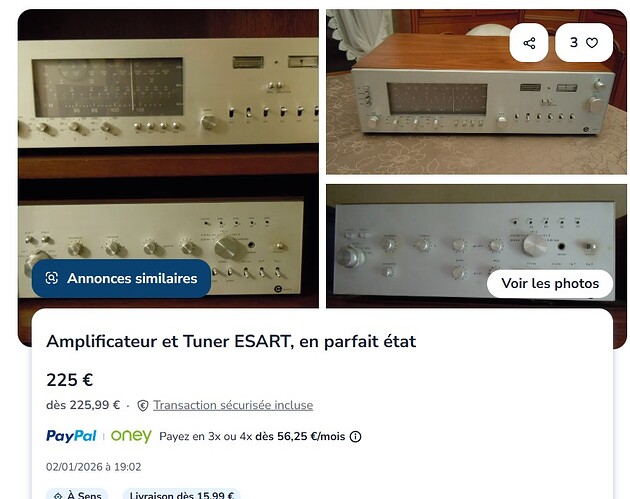 Ampli tuner Esart LBC