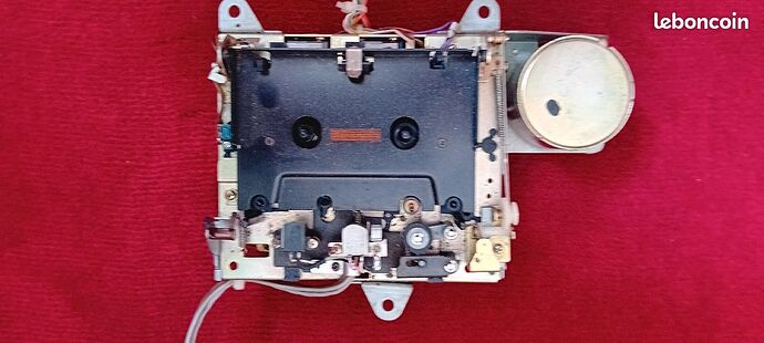 Vue mecanisme K7 beocenter 7000